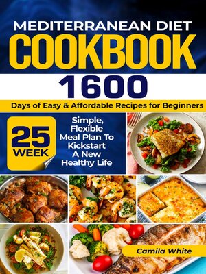 cover image of MEDITERRANEAN DIET COOKBOOK